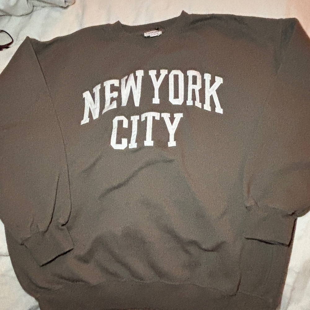 Brandy Melville Charcoal New York City Sweatshirt